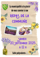 inscription repas de la commune