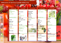 menus du 27 avril au 3 juillet 2026